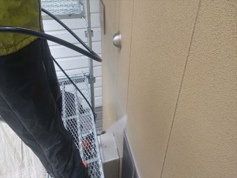 下條村外壁トタン屋根塗装洗浄1