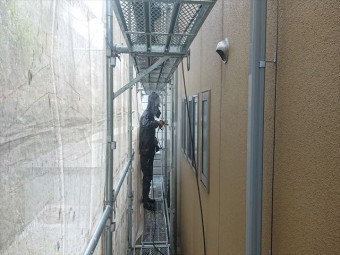 下條村外壁トタン屋根塗装洗浄3