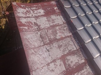 飯田市鼎トタン屋根現調5