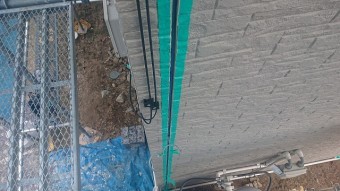 飯田市駄科トタン屋根外壁コーキング3