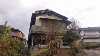 飯田市下久堅外壁塗装現調3