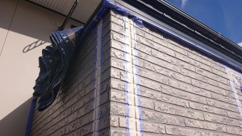 飯田市龍江 ベランダ補修コーキング3