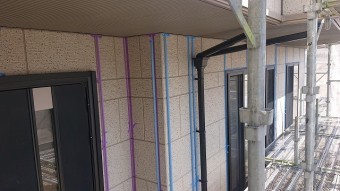 松川町パナホームコーキング7