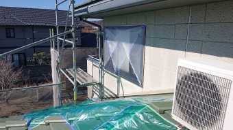 松川町パナホーム養生2