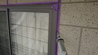 新規コーキングを打っていきます①