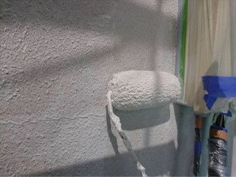 下塗りの写真