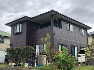 外壁屋根塗装完成です