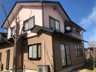塗装工事の塗装後です