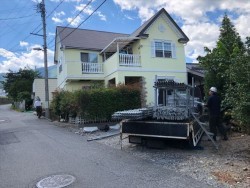 施工前 ベランダ