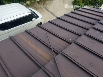 トタン塗装点検してきました①