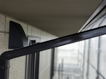 雨樋の塗装です