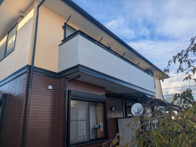 飯田市N邸ベランダカバー完成