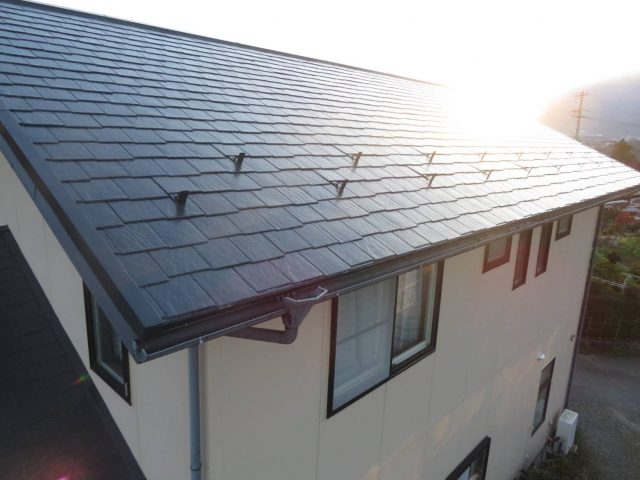 駒ヶ根市S邸屋根完成
