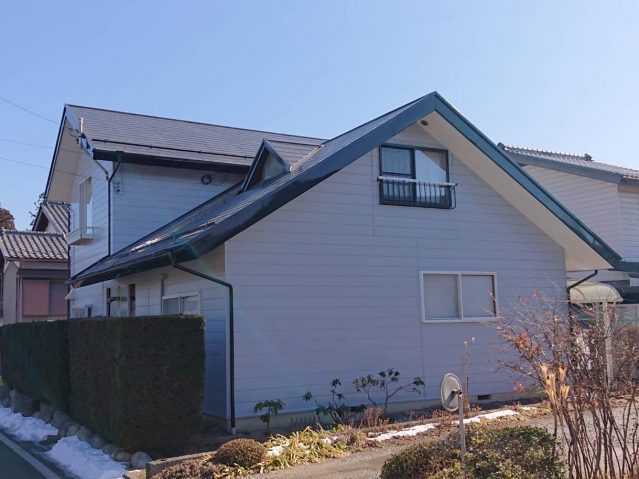 駒ヶ根市　T様邸にて遮熱塗料を使って屋根と外壁塗装を行いました