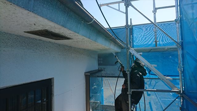 塩尻市外壁塗装屋根カバー洗浄5
