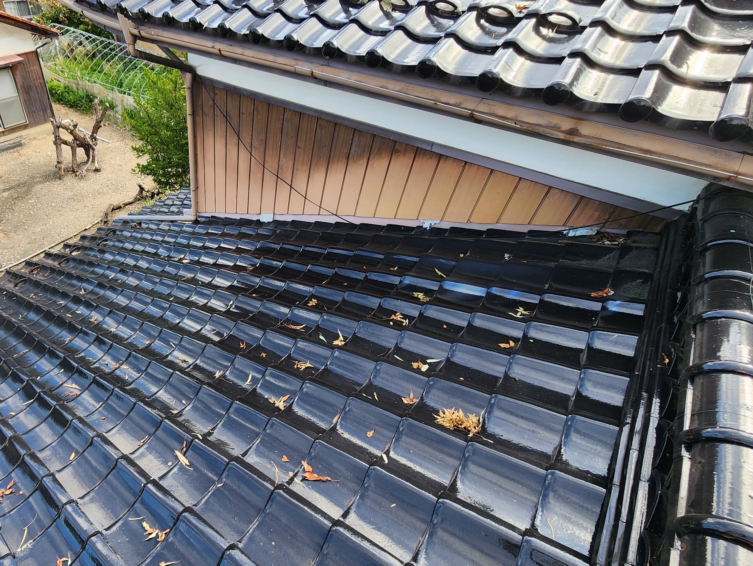 伊那市G邸雨漏り修理施工前