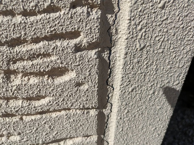 伊那市富県ALC外壁塗装現状3