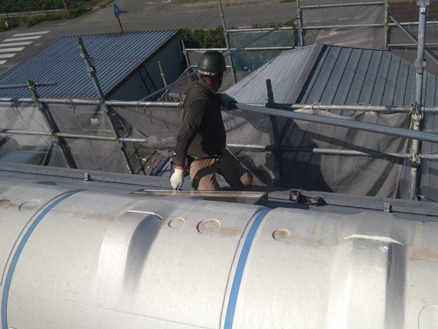 伊那市Ｋ邸太陽光パネル撤去