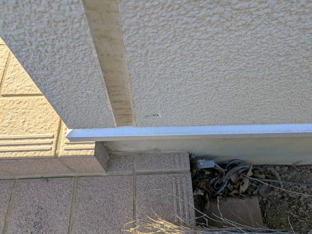 伊那市U邸施工前外壁コーキングの傷み