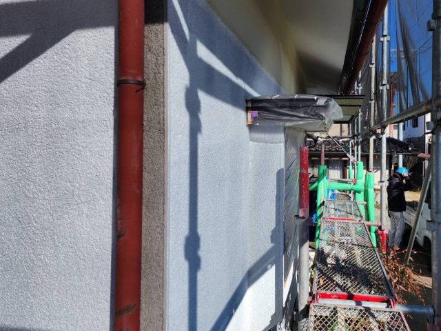 飯田市T邸_1階-外壁下塗り2