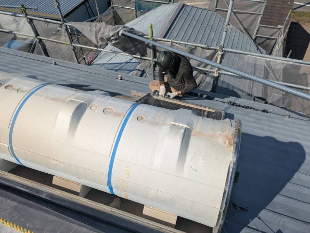 伊那市Ｋ邸太陽光パネル撤去