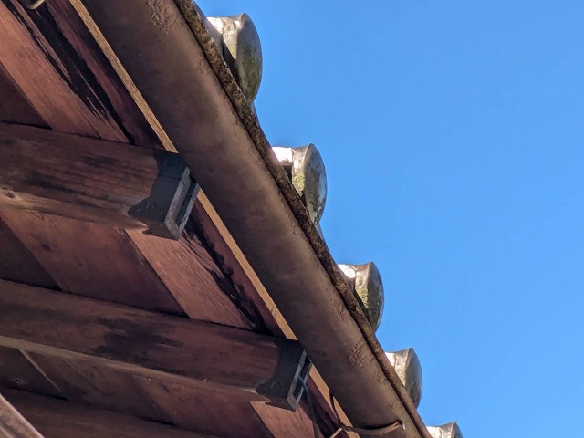 雨樋交換工事を行う前の劣化状況