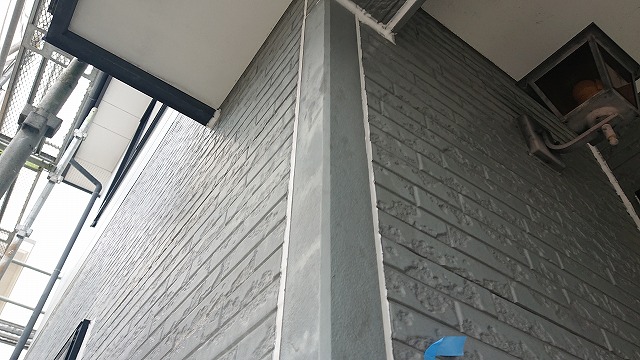 駒ケ根市屋根壁遮熱コーキング6