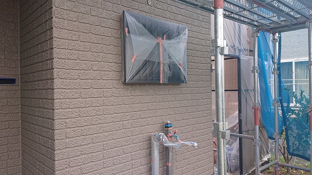 駒ケ根市・屋根・外壁・外壁中塗り1