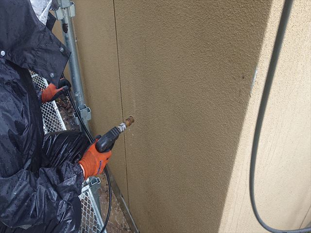 下條村外壁トタン屋根塗装洗浄5