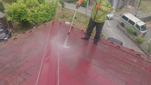 飯田市時又コロニアル屋根塗装6