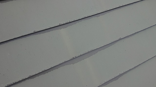 中川村トタン屋根塗装現調3