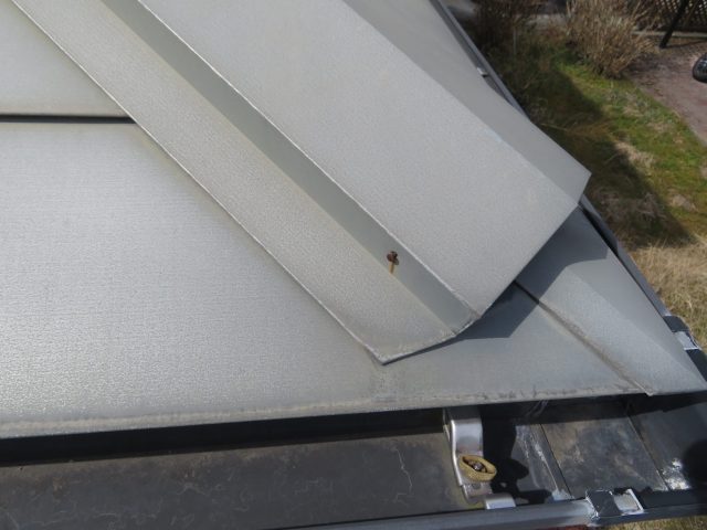 飯田市S邸棟板金施工前
