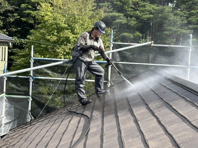 駒ヶ根市赤穂T邸洗浄