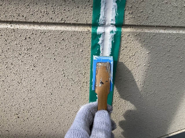駒ケ根市外壁塗装コーキング6