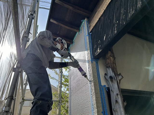 駒ヶ根市H邸コーキング