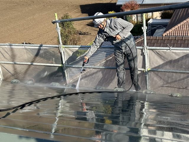 駒ヶ根市下平Y邸洗浄