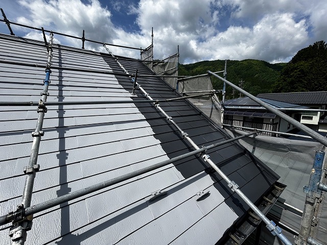 木祖村D様邸中塗り