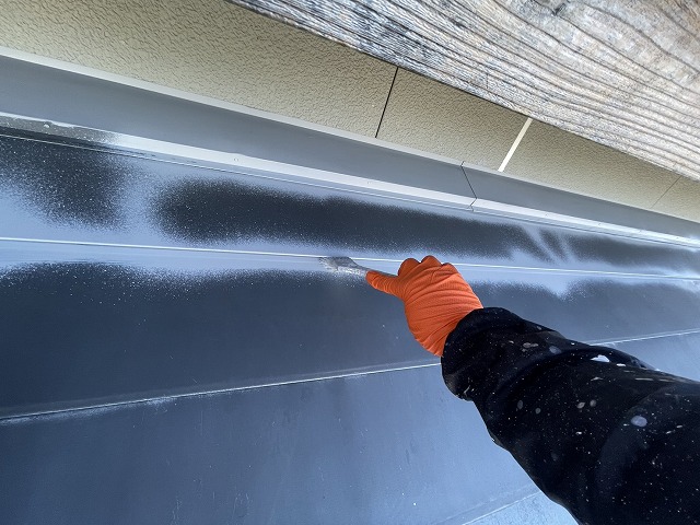 伊那市U邸下塗りダメ込み