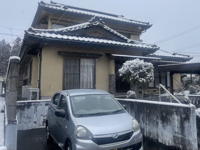宮田村にて、2月の大雪で崩れてしまった瓦屋根の無料点検をおこないました