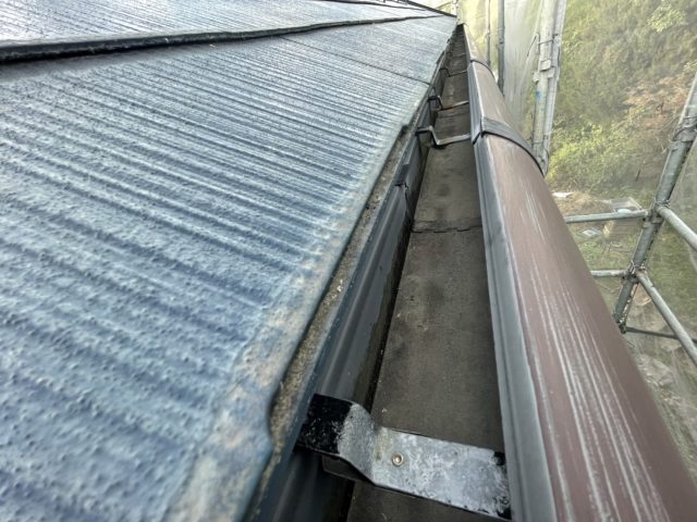 松川町外壁屋根塗装屋根塗装前