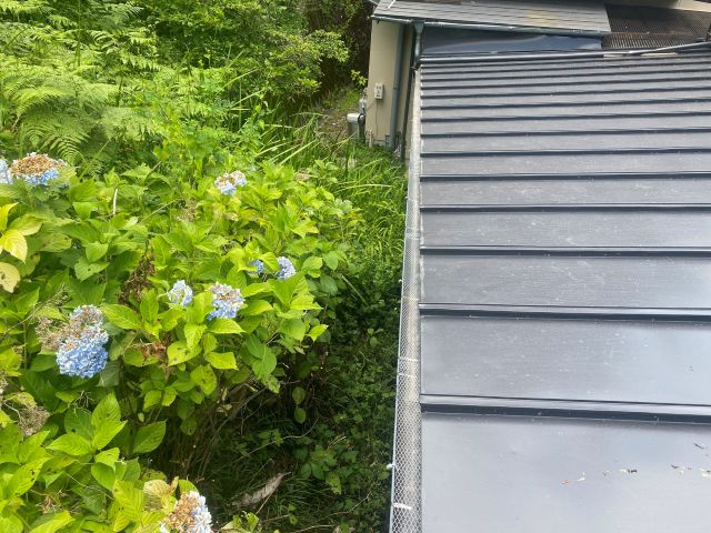 阿南町_雨樋施工後