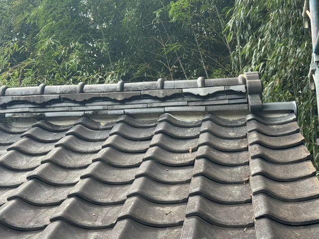 阿南町Hさま_瓦屋根施工後