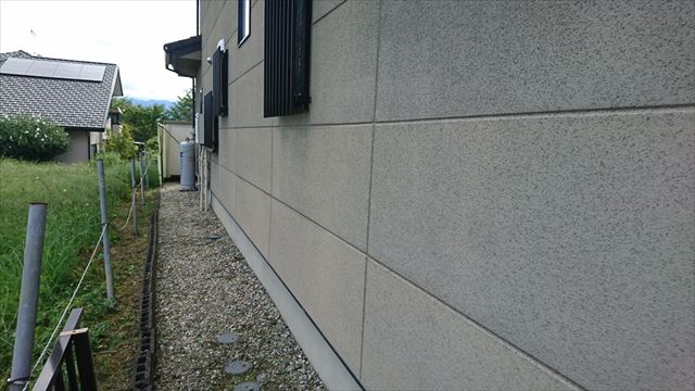 飯田市大瀬木外壁塗装現状2