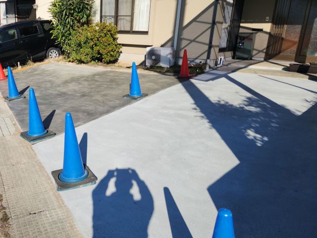 飯田市F邸_土間打ち完成