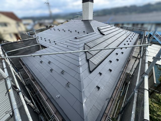 飯田市Mさま_屋根塗装完成