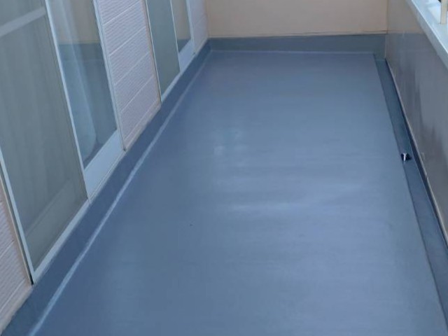 飯田市U邸_ベランダ施工後