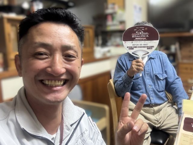 下條村　きちんとした仕事だと、スタッフのことも褒めて下さいました