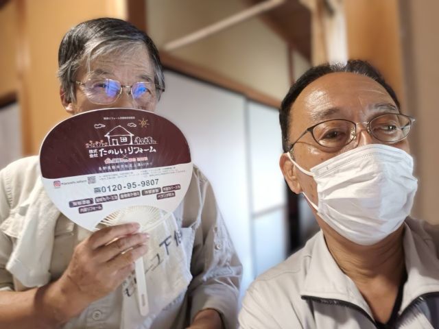 下條村　工事の出来は良好だったと別の工事もご依頼くださいました