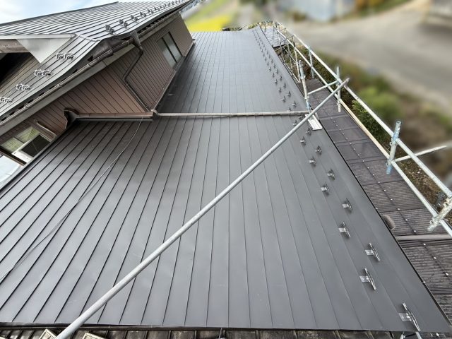 高森町Kさま_屋根葺替え完成