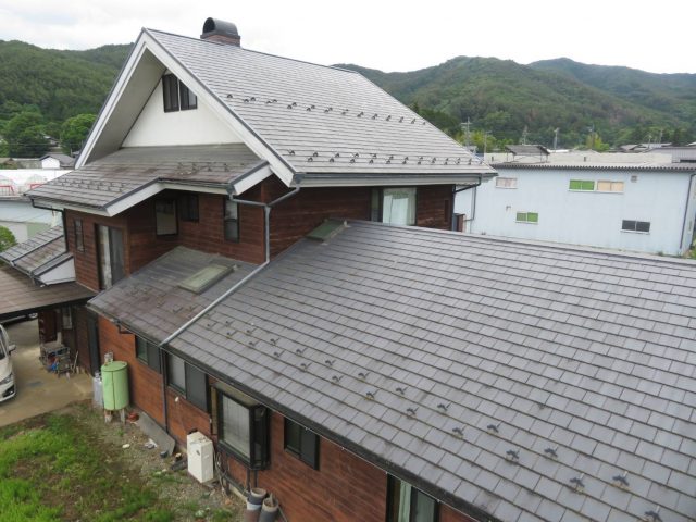 伊那市F邸屋根施工前
